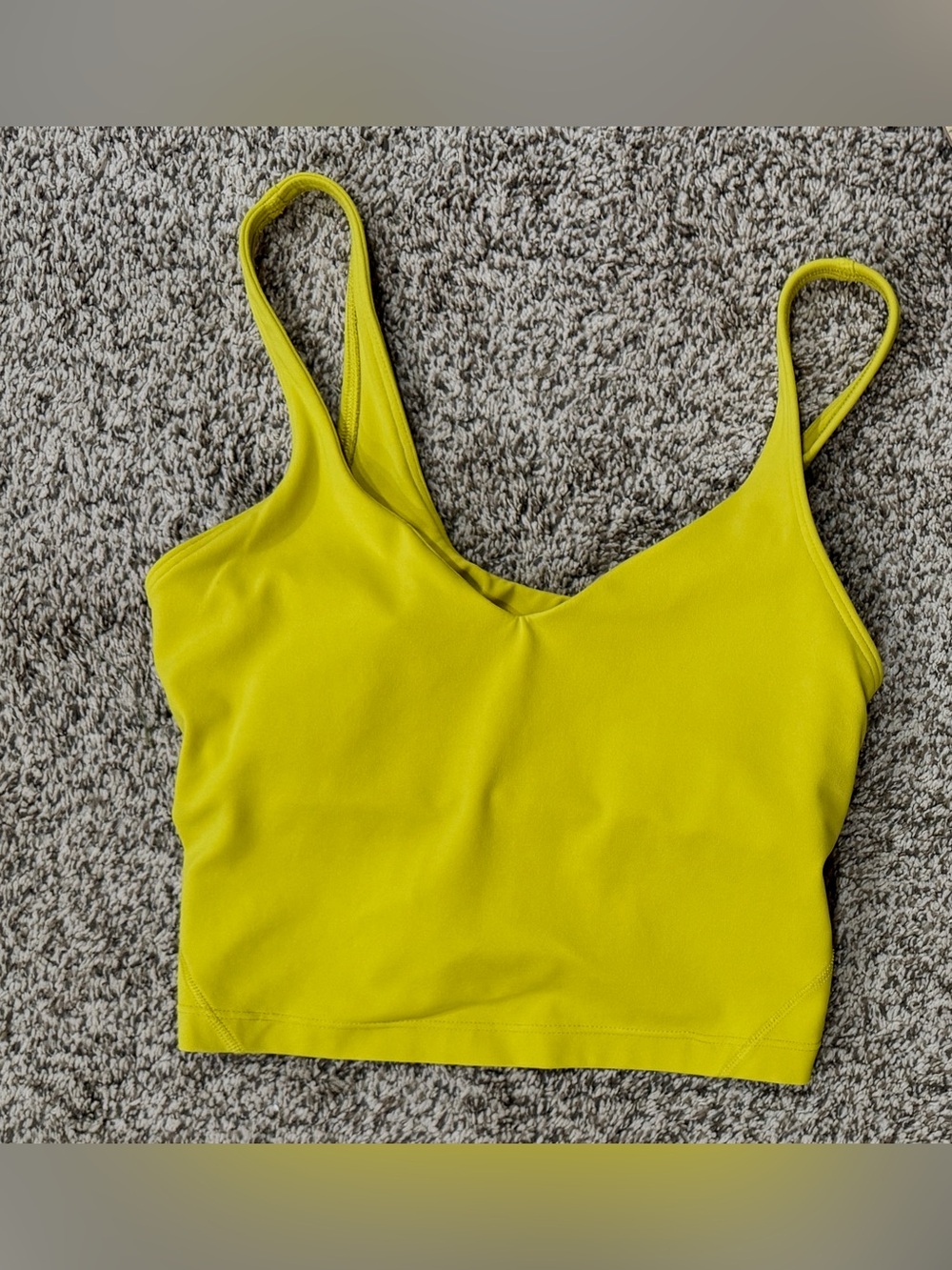 Lululemon Align Tank Top Yellow
